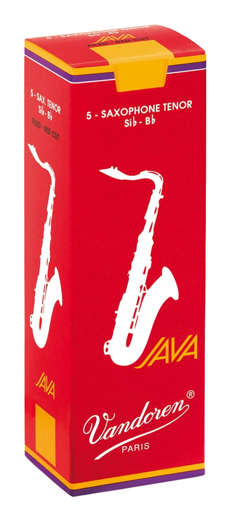 Vandoren Java Red Tenor Sax Single Reed Strength 3.0