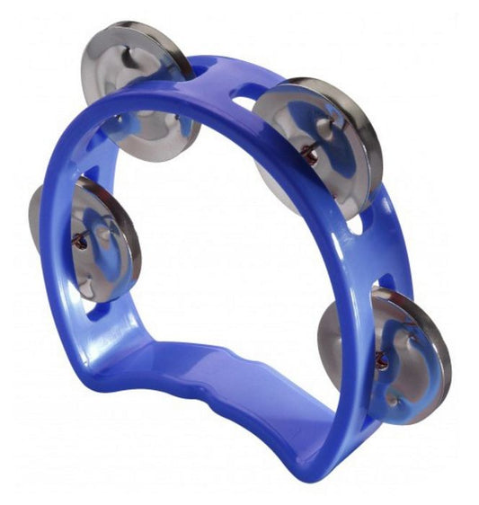 Stagg Mini Tambourine 4 Jing Blue