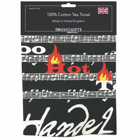 Too Hot To Handel Tea towel T06 MG*