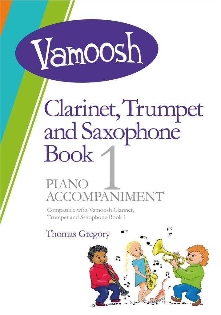 Vamoosh Clarinet/Trumpet/Saxophone Bk 1 Piano Acco