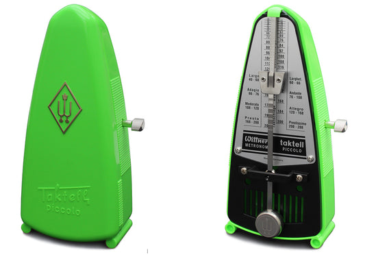 Wittner Taktell Piccolo Metronome Neon Green - Damaged