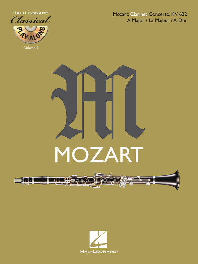 Mozart Clt Concerto Amaj Bk&CD HL