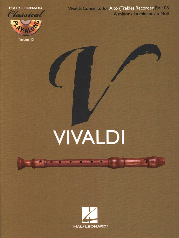 Vivaldi Concerto Amin TrebRec Bk/CD HL