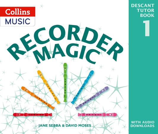 Recorder Magic Descant Tutor Bk 1 Aud A