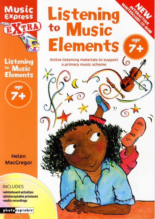 Listening to Music Elements 7+ Bk+CD AC