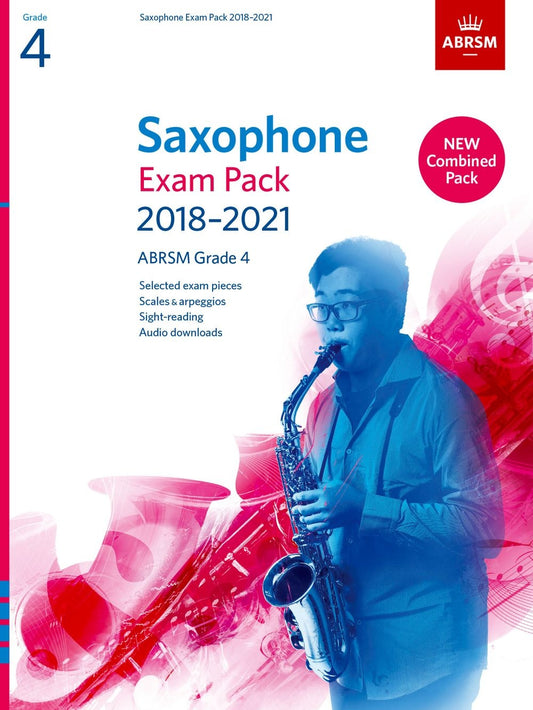 AB Sax Exam Pces Gr4 PACK 2018-21