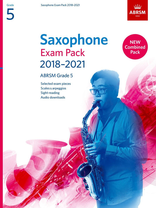 AB Sax Exam Pces Gr5 PACK 2018-21