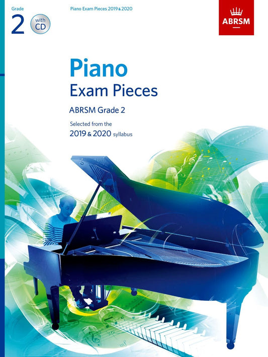 AB Pno Exam Pieces Gr2+CD 2019-20