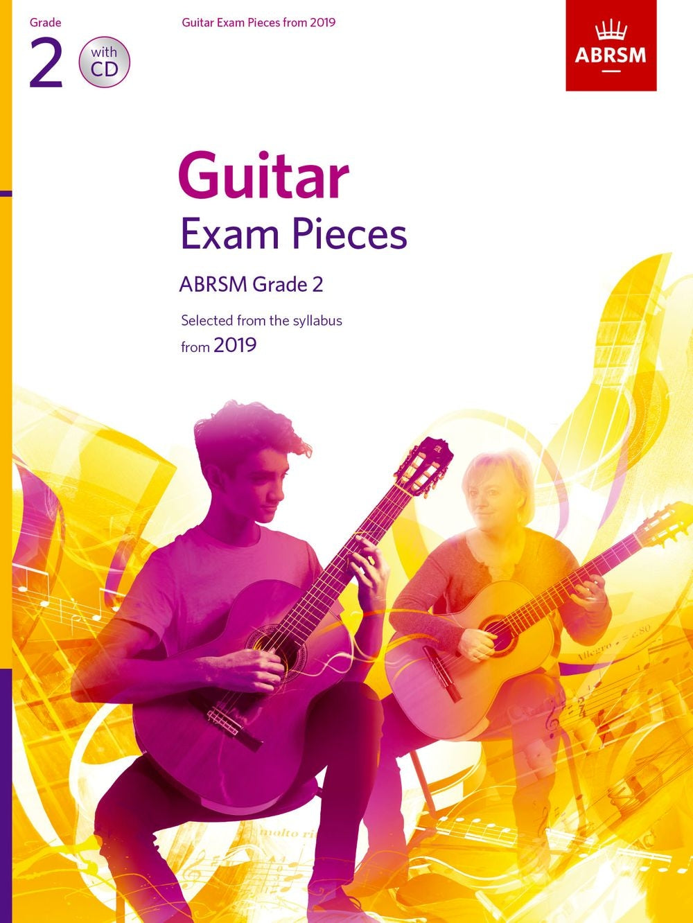 ABRSM Guitar Exam Pieces Gr2+CD 2019