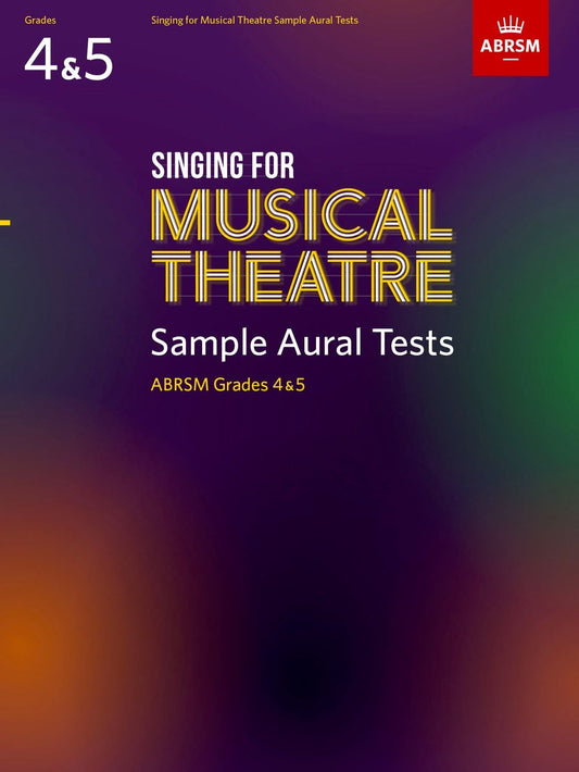 Musical Theatre Sample Aural Tests Gr4&5