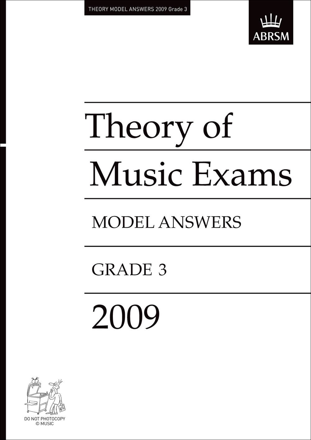 AB Theory Gr3 2009 Model Answers