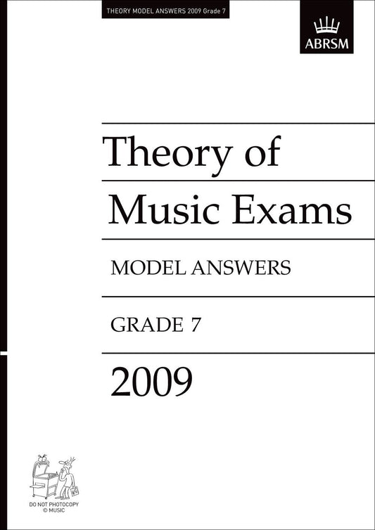 AB Theory Gr7 2009 Model Answers