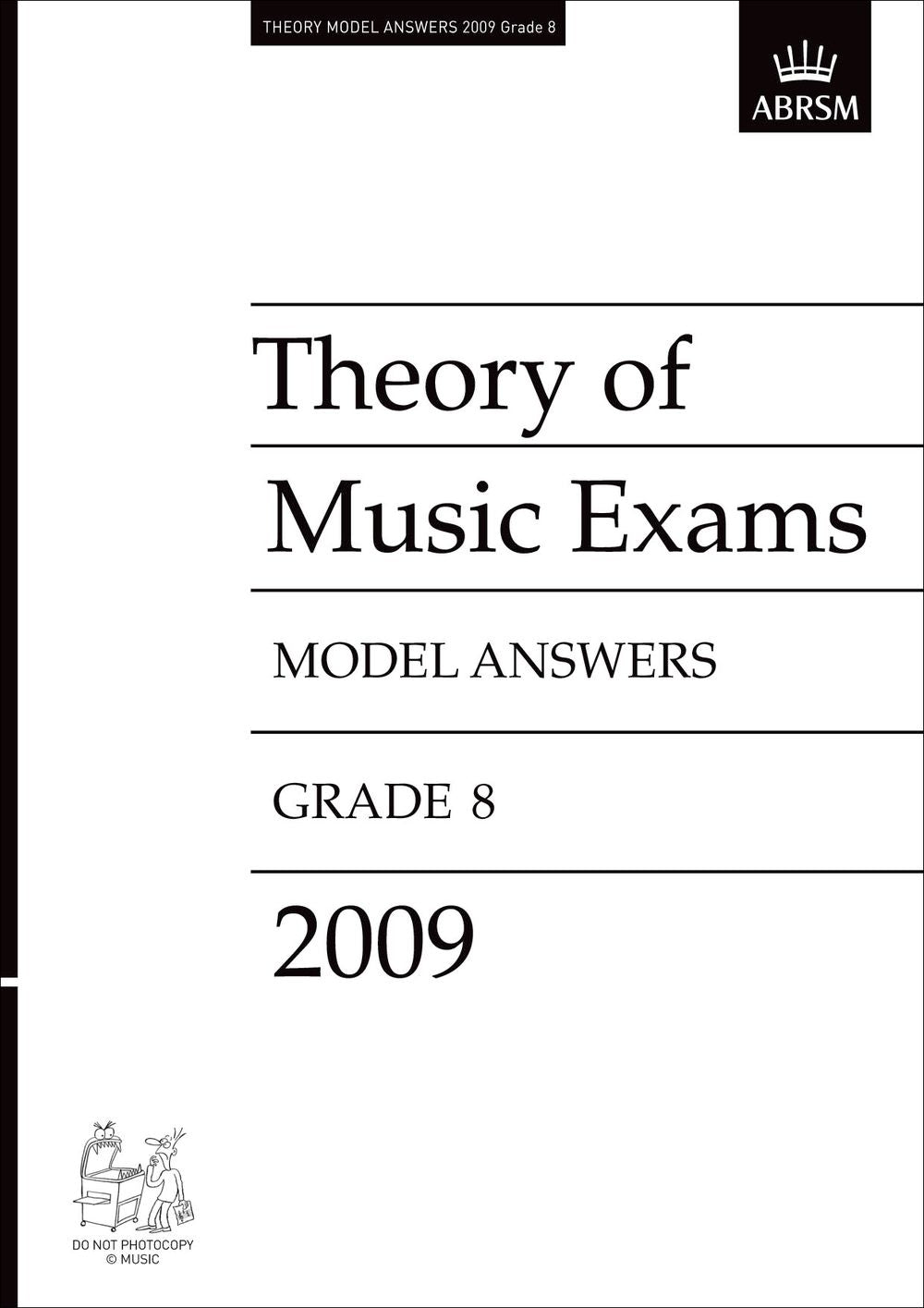 AB Theory Gr8 2009 Model Answers