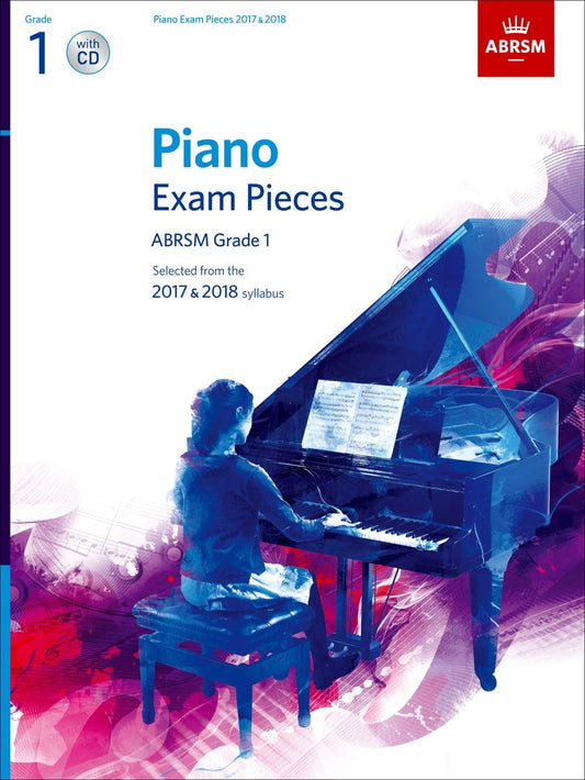 AB Piano Exam Pcs Gr1+CD 17-18
