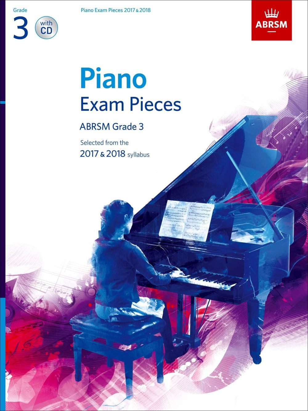 AB Piano Exam Pcs Gr3+CD 17-18