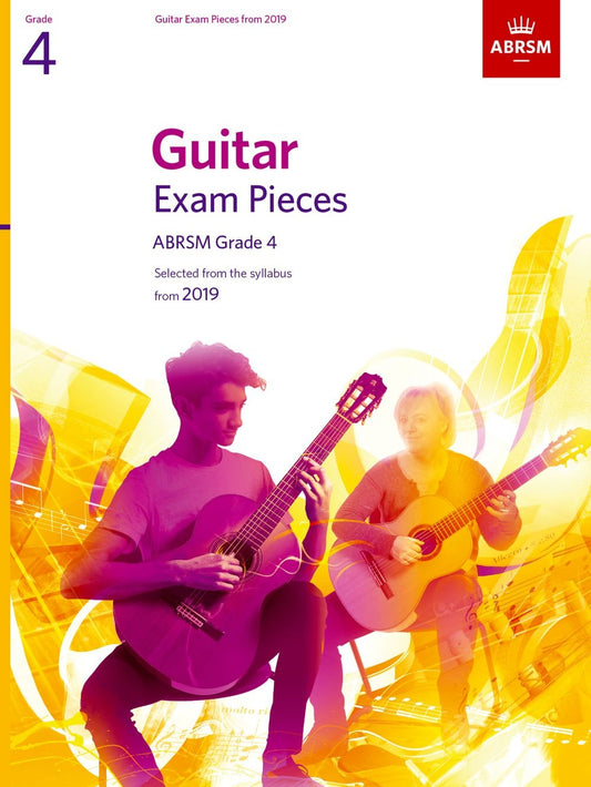 ABRSM Guitar Exam Pieces Gr 4 2019