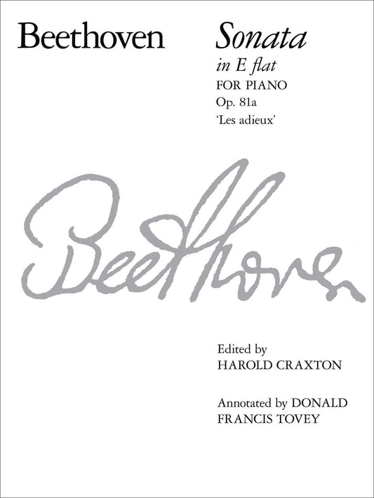Beethoven Sonata in E flat Op. 81
