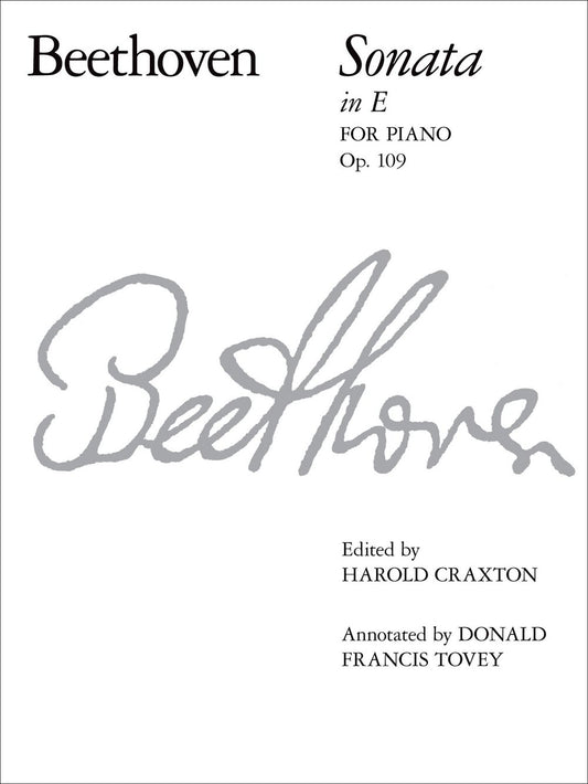 Beethoven Sonata in E for Piano Op.109