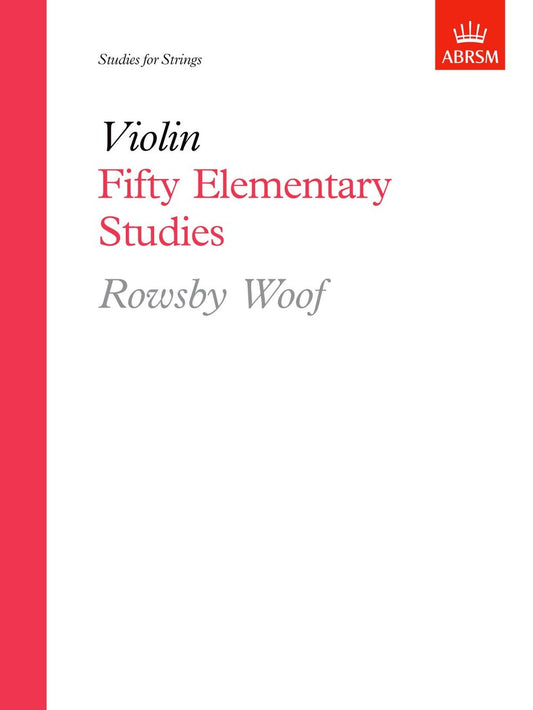 Woof 50 Elementary Studies Vln AB