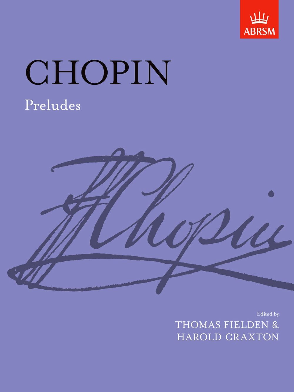 Chopin Preludes Pno AB