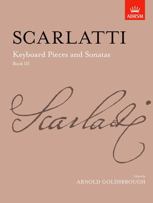 Scarlatti Kbd Pieces & Sonatas Bk3 AB