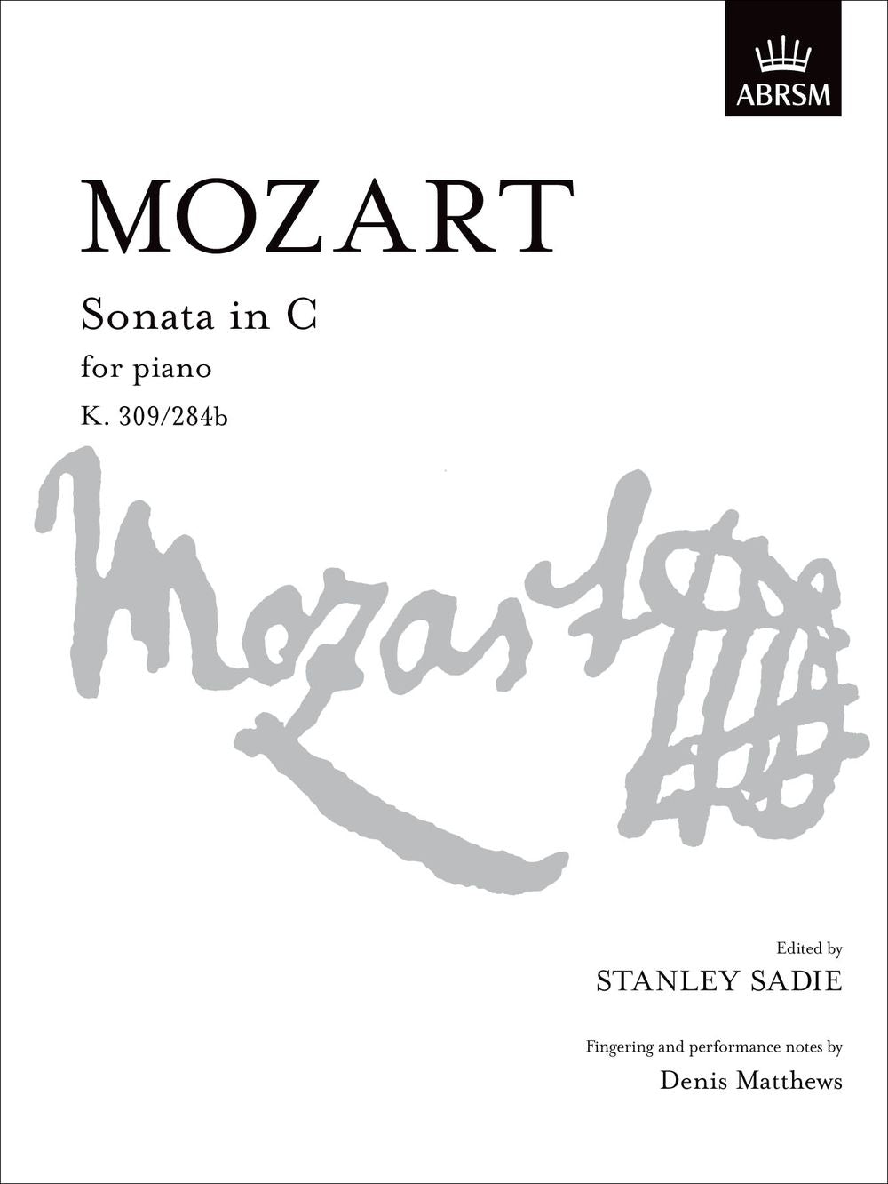 Mozart Pno Sonata C K309/284b