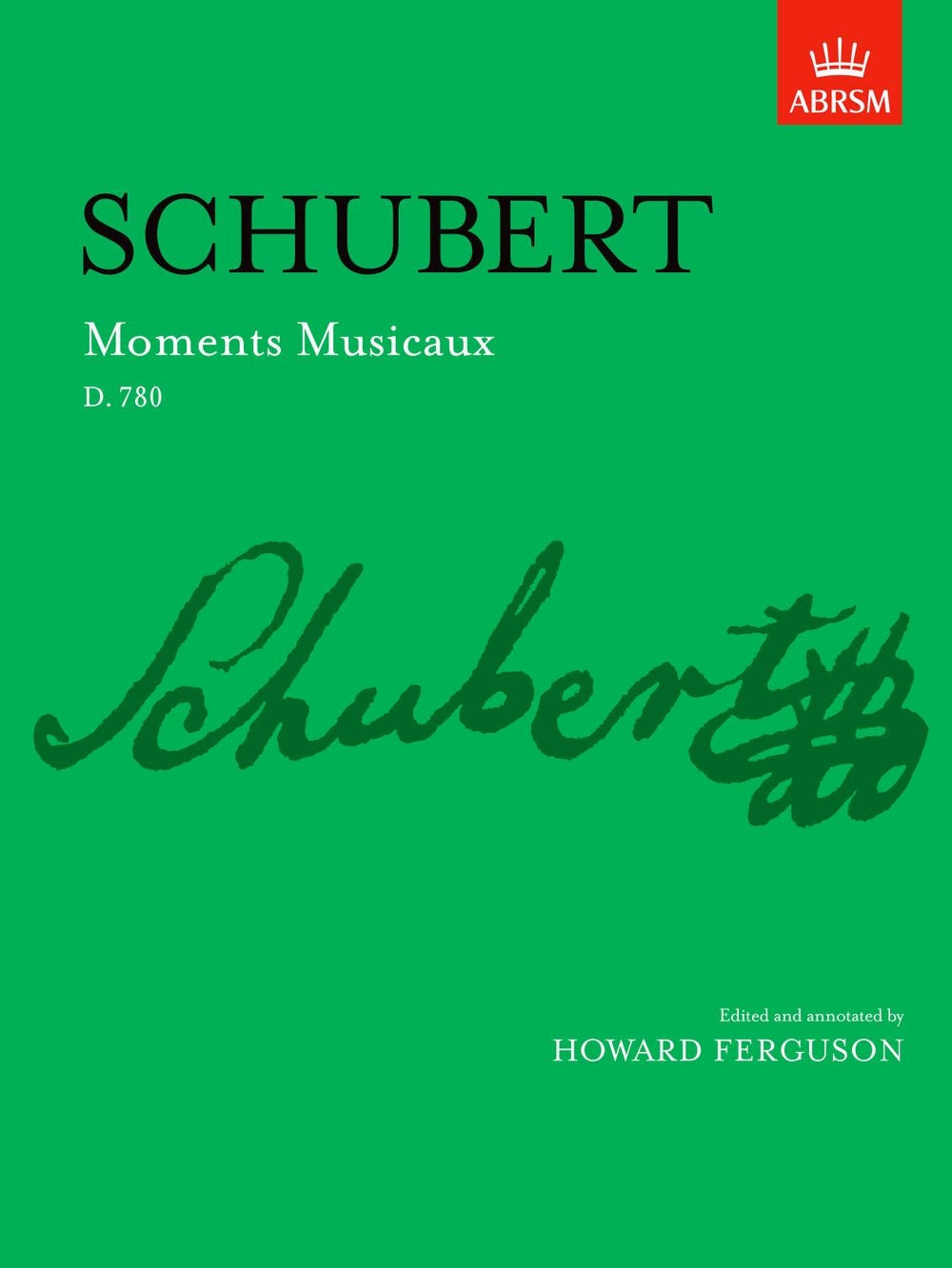 Schubert Moment Musicaux D780 AB