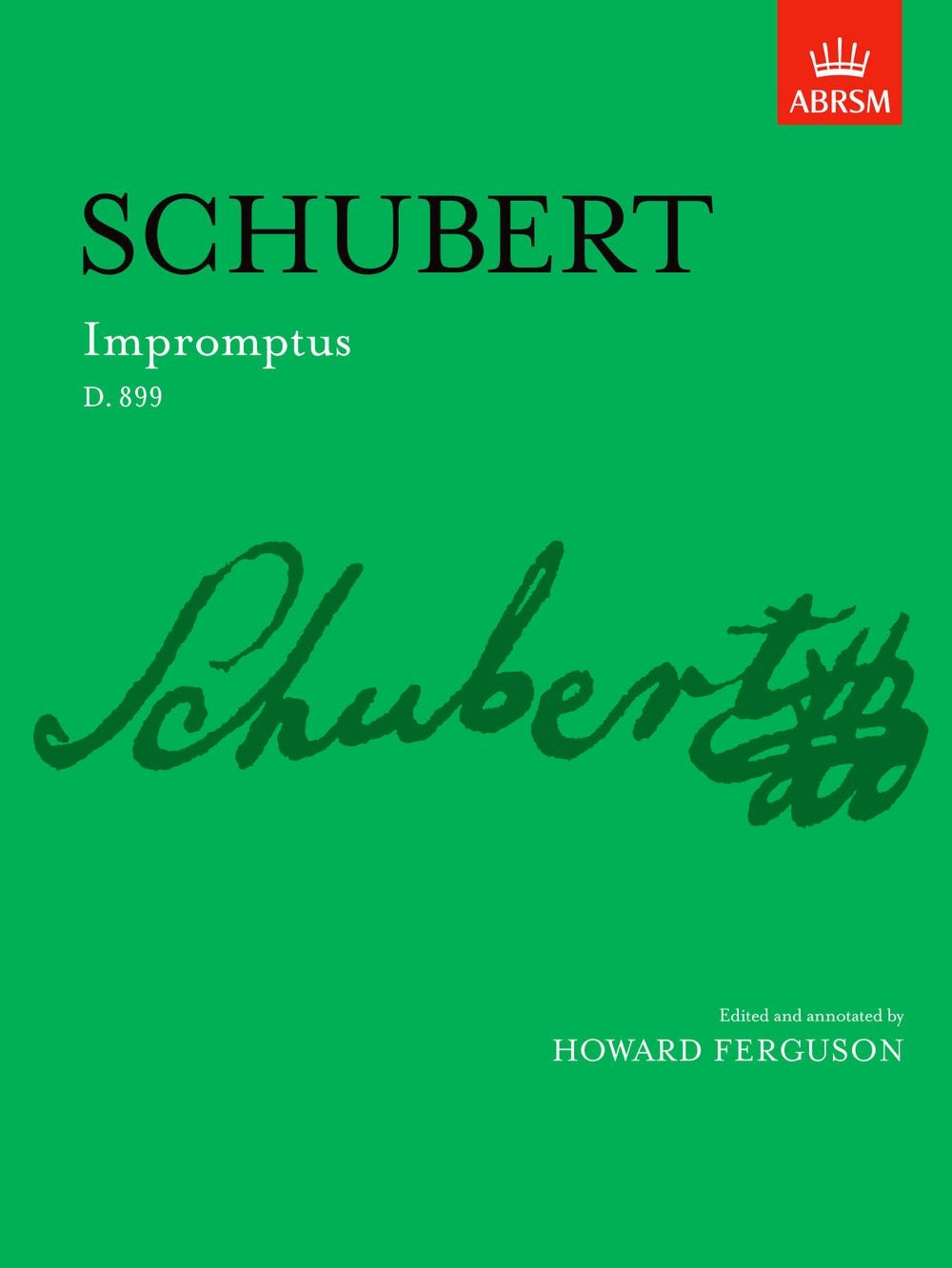 Schubert Impromptus D899 Pno AB