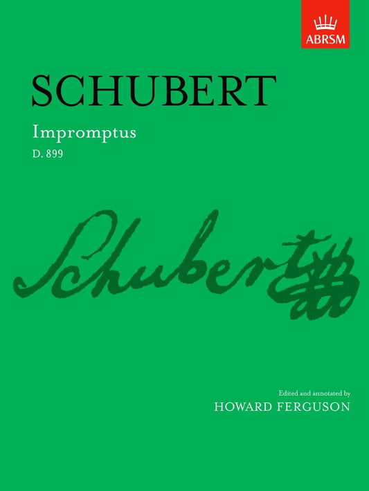Schubert Impromptus D899 Pno AB