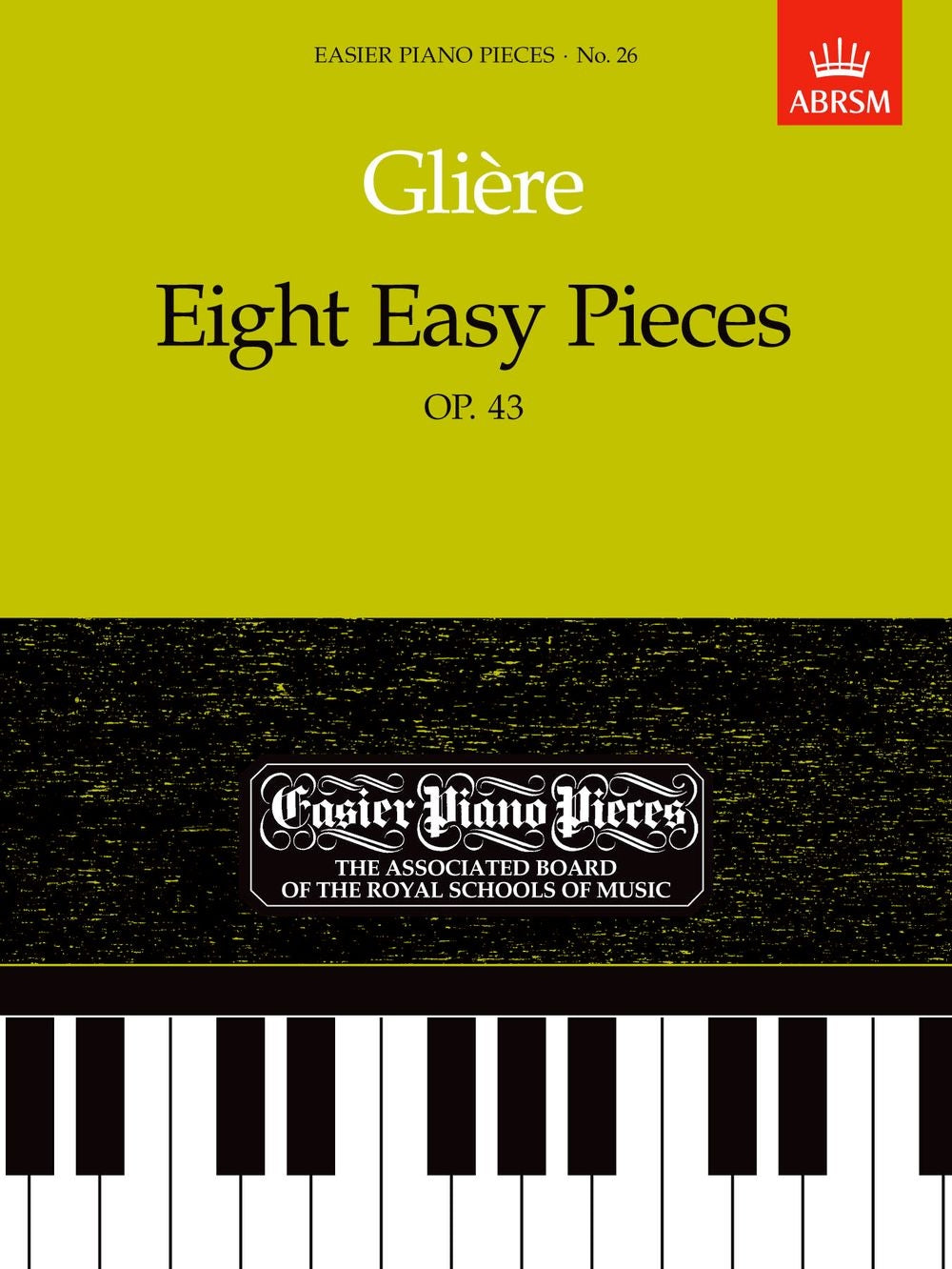 Gliere 8 Easy Pieces Op43 EPP26 AB