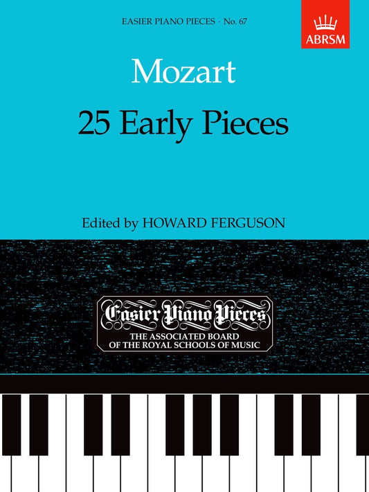 Mozart 25 Early Pieces Pno EPP67 Blue