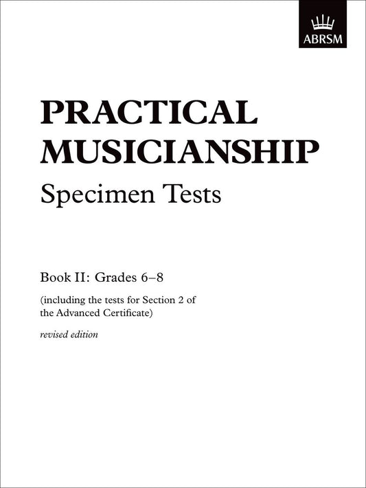 Practical Musicianship Spec Tests Gr6-8