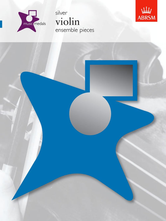 Music Medals Vln Silver
