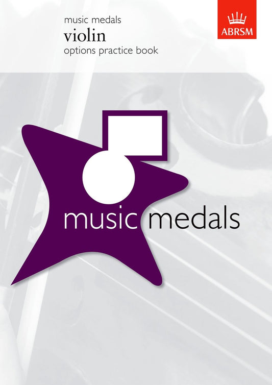 Music Medals Vln Opt Practice Bk