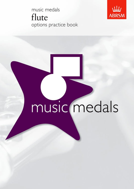 Music Medals Flute Options Practice Bk