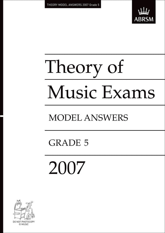 AB Theory Gr5 2007 Model Answers