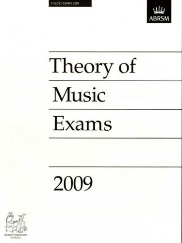 AB Theory Gr3 2009 Paper