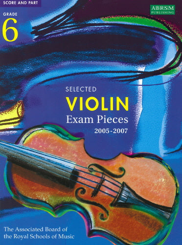 AB Vln Gr6 Sc&Pt Exam Pieces 05-07