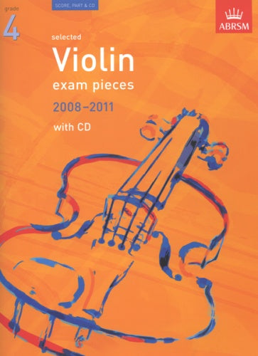 AB Vln Gr4 Comp+CD 08-11 Exam Pieces