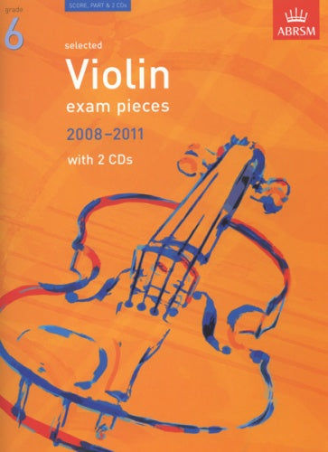 AB Vln Gr6 Comp+CD 08-11 Exam Pieces