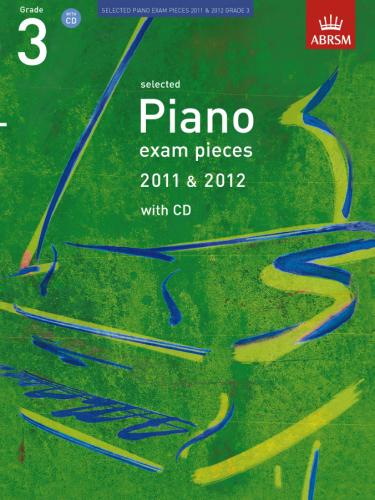 AB Piano OLD Exam Pcs Gr3 Bk+CD 2011-12
