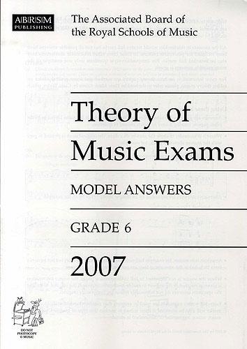 AB Theory Gr6 2007 Model Answers