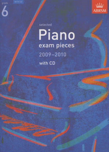 AB Pno Exam Pcs Gr6 09-10 Bk+CD