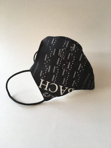 Face Mask Music Gift Black