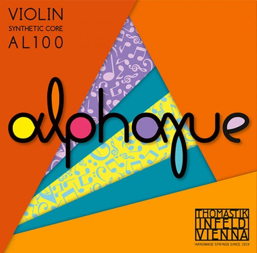 Alphayue Violin A 4/4 Synthetic Core Aluminium