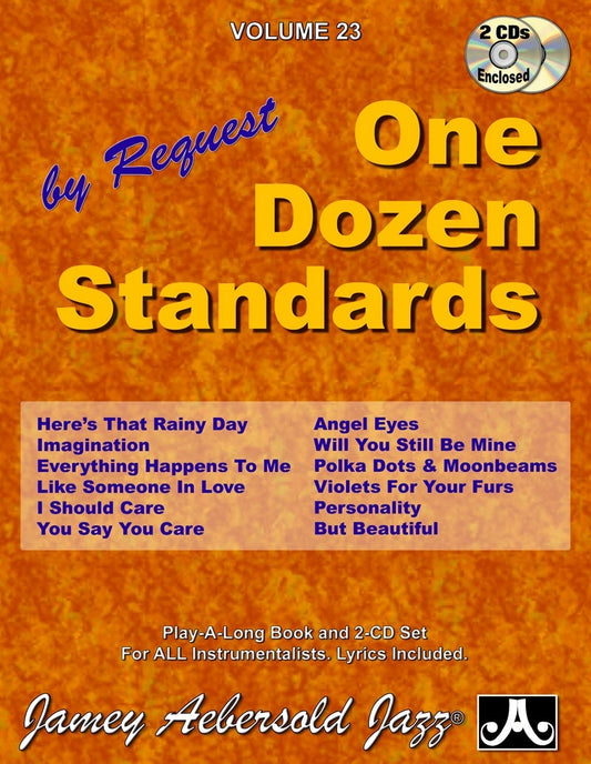One Dozen Standards +2Cds Aebersold Vol