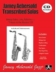 Aebersold Transcribed Solos Bk&CD Alto