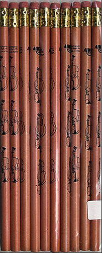 Pencil Violin- Natural Wood AIM