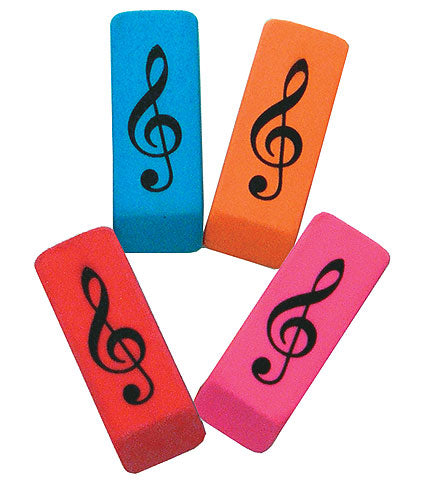 Eraser Treble Clef Wedge AIM