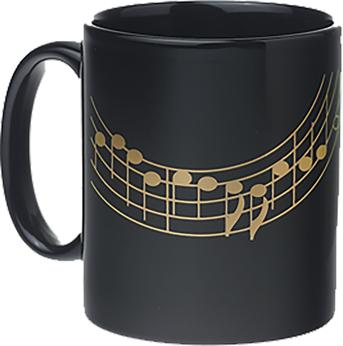 Mug Music Stave Black/Gold AIM